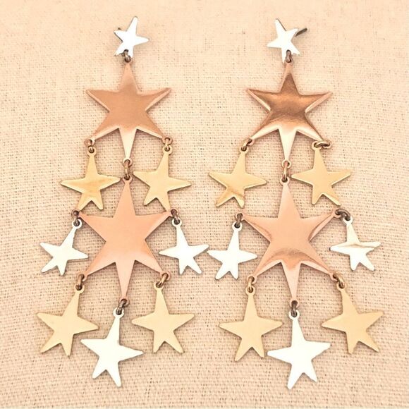J. Crew Jewelry - J.Crew | Falling Star Earrings | 4” Length